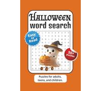 Halloween Word Search: Easy to Read Print about Music, Guitar, musicians, drums and more | 6x9 inches, 110 pages | 50+ Puzzles