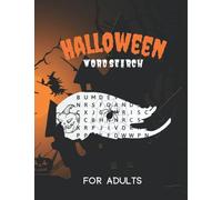 Halloween Word Search For Adults: Halloween Activity Book For Adults, Seniors, Teens, Halloween Word Search For Adults With Themed Puzzles, Autumn Word Search Books