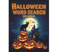 Halloween Word Search for Adults - Large Print Puzzle Book, 105 Spooky Puzzles with 2100+ Words