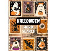 Halloween Word Search for Kids Ages 10-12: 80 Challenging Puzzles | Spooky Brain-Boosting Fun for Halloween: Improve Vocabulary, Focus, and Spelling ... Activity Book for Older Kids and Preteens