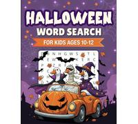 Halloween Word Search for Kids Ages 10-12: 80 Spooky & Challenging Puzzles | Fun Halloween Activity Book for Boys and Girls | Screen-Free Brain Games | Boost Vocabulary, Focus & Spelling