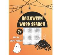 Halloween Word Search: Fun to solve Puzzle Book for Kids and adults, improves Vocabulary and Spelling, large print book with solutions