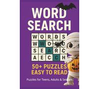 Halloween Word Search: Halloween Fun Word Search Puzzle Book: Word Searches with Easy to Read Print | 6x9 inches, 110 pages | 50+ Puzzles for Halloween Festivities
