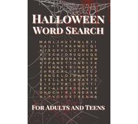 Halloween Word Search: Halloween Word Search: Word Searches with Easy to Read Print about all things related to Halloween! | 6 x 9 inches, 110 pages | ... gift for Vacations, Holidays and Free Times.