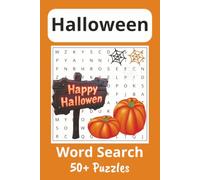 Halloween Word Search: Large Print for Seniors - Easy Spooky Brain Games with Fun Puzzles for Adults
