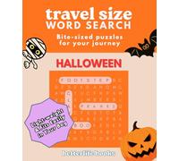 Halloween Word Search - Pocket Size: Travel Friendly Word Search Activity Book for Adults & Kids Age 7+