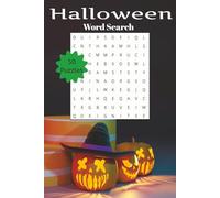 Halloween Word Search Puzzle Book: 50 Puzzles, Halloween themed, Creepy, Spooky, Fun, & Macabre, Large Print, 6x9 word finding puzzles