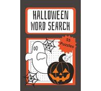 Halloween Word Search Puzzle Book: 55 Word Search Puzzles All About Halloween