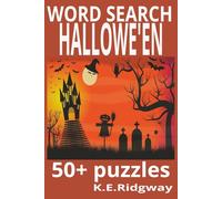 HALLOWE'EN WORD SEARCH puzzle book: FUN Word search for relaxation and anxiety relief . scary words, 6x9 inches.100+ pages, 40= puzzles, a gift ,holidays, vacation and free time.