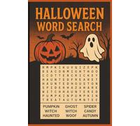 Halloween Word Search Puzzle Book: Spooky and Fun Word Puzzles About Ghosts, Ghouls, Costumes, and Candy - Perfect for Kids, Teens, and Adults! [6x9 inches, 50+ Puzzles]