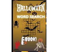 Halloween Word Search Puzzle Book: Spooky & Fun Activity Book with 55 Puzzles for Kids, Teens, Adults, and Seniors - Perfect for Fall & Halloween Entertainment