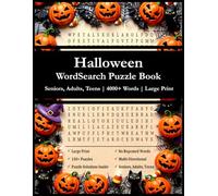 Halloween Word Search Puzzle Book: Themed Word Searches with Large Print about Halloween, for Seniors, Adults, Teens | 8.5 x 11 inches, 163 pages, 4000+ words | ... Perfect Gift for Spooky Season Fun