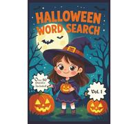 Halloween Word Search Puzzle Book Vol.1: Word Searches with Easy to Read Print about Halloween, Trick or Treating, and Costumes | 6x9 inches, 110 ... .... Gift for vacations, Travel and Free Time