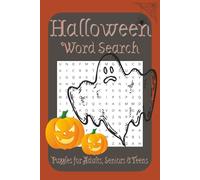 Halloween Word Search Puzzle Book: Word Search with Easy to Read Print about Halloween, Autumn, Fall, Holidays, Spooky, Scary and More | 6x9 inches, ... Gift for Holidays, Vacations and Free Time