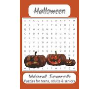 Halloween Word Search Puzzle Book: Word Searches with Easy to Read Print About Halloween | 6"X9" | 495 words | 55 Puzzles | A Fun & Spook-Filled ... & Enjoyment | Holiday Activity Book
