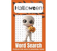 Halloween Word Search Puzzle Book: Word Searches with Easy to Read Print about Halloween and more I 6x9 inches,110 pages I 50+ puzzles... Gifts for vacation, Holidays and Free Times