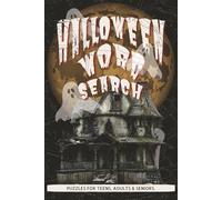 Halloween Word Search Puzzle Book: Word Searches with Easy to Read Print about Halloween, Fun and Spooky Themed Puzzles | 6x9 inches, 110 pages | 50+ ... Gift for Vacations, Holidays and Free Times