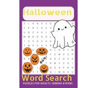 Halloween Word Search Puzzle Book: Word Searches with Easy to Read Print about Halloween, Fun and Spooky word hunt and More 6x9 inches, 110 pages 50+ ... for Vacations, Holidays and Free Times