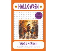 Halloween Word Search Puzzle Book: Word Searches with Easy to Read Print about Halloween, Ghouls, Spooky Words and More | 6 x 9 inches, 110 pages | 50 ... for Vacation, Holidays and Free Times