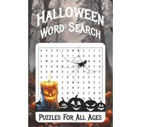 Halloween Word Search Puzzle Book: Word Searches with Easy to Read Print About Halloween, Halloween Items, Halloween Adventures, and More | 6x9 inches, 110 pages | 50+ Puzzles