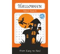 Halloween Word Search Puzzle Book: Word Searches with Easy to Read Print about Halloween, Haunted Houses, Monsters and More | 6x9 inches, 110 pages | ... Gift for Vacations, Holidays and Free Times