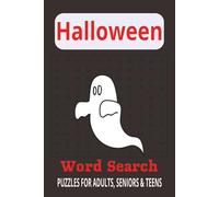 Halloween Word Search Puzzle Book: Word Searches with Easy to Read Print about Halloween, Holidays, Celebrations and More | 6x9 inches, 110 pages | ... for Vacations, Holidays and Leisure Times