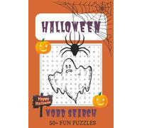 Halloween Word Search Puzzle Book: Word Searches with Easy to Read Print about Halloween, October, Fall and More | 6x9 inches, 110 pages | 50+ Puzzles... Gift for Holidays, Free Time, and Relaxation