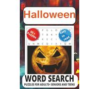 Halloween Word Search puzzle book: Word Searches with Easy to Read Print about Halloween, Samhain and All Hallows' Eve and More | 6x9 inches, 111 ... Gift for Vacations, Holidays, and Free Times.