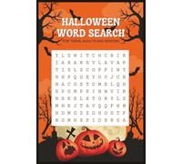 Halloween Word Search Puzzle Book: Word Searches with Easy to Read Print about Halloween, Spooky, Fun and More I 6x9 inches, 111 pages I 50+ Puzzles ... Gift for Vacation, Holidays and Free Times