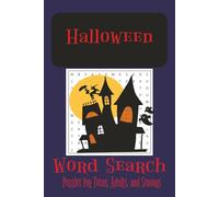 Halloween Word Search Puzzle Book: Word Searches with Easy to Read Print about Halloween, Spooky, Gothic and more | 6x9 inches, 110 pages | 50+ Puzzles - Gift for Vacations, Holidays and Free Times