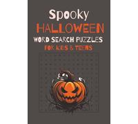 Halloween Word Search Puzzle Book: Word Searches with Easy to Read Print about Halloween, Spooky Halloween, Trick or Treating and More | 6x9 inches, ... Gift for Vacation, Holidays, and Free Time