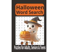 Halloween Word Search Puzzle Book: Word Searches with Easy to Read Print about Halloween, Spooky, October and More [ 6x9 inches, 110 pages] 50+ Puzzles ... Gift for Vacations, Holidays and Free Time