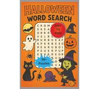 Halloween Word Search Puzzle Book: Word Searches with Easy to Read Print about Halloween, Spooky Seasons, Trick and Treat Fun and More I 6x9 inches, ... … Gift for vacations, Holidays and Free Times