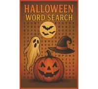 Halloween Word Search Puzzle Book: Word Searches with Easy to Read Print about Halloween, Trick or Treat, Spooky and More | 6x9 inches 105 Pages 50 ... Gift for Vacations, Holidays, Anxiety Relief