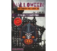 Halloween Word Search Puzzle Book: Word Searches with Easy-to-Read Print about Halloween, Witch's, Pumpkins, and more | 6x9 inches, 110 pages | 50+ ... Gift for Vacations, Holidays, and Free Times