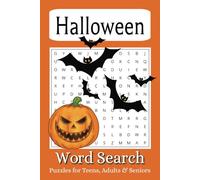 Halloween Word Search Puzzle Book: Word Searches With Easy To Read Print About Monsters, Ghosts, Trick or Treating And More! | 6x9 inches, 110 pages, ... | Great for Holidays, Vacation & Birthdays