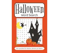 Halloween Word Search Puzzle Book: Word Searches With Easy to Read Print about Monsters, Ghouls, Ghosts & More | 6x9 inches 110 pages | 50+ Puzzles… Gift for Vacations, Holidays, Travel Games