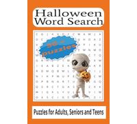 Halloween Word Search Puzzle Book: Word Searches with Easy To Read Print featuring Cackles, Cauldrons and Crypts! | 6 X 9 inches | 50+ Puzzles - Gift for Relaxing, Holiday and Spooky Time
