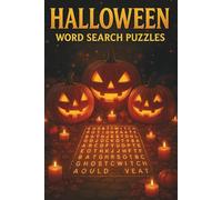Halloween Word Search Puzzles: 60 Word Searches About Halloween | Witches, Ghosts, Spooky Words & More | For Adults, Seniors, Teenagers | 6x9 Inch