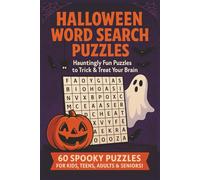 Halloween Word Search Puzzles: Hauntingly Fun Puzzles to Trick & Treat Your Brain