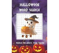 Halloween Word Search Puzzles: Word Searches with Easy-to-Read Print about Halloween, Holidays, spooky traditions and more | 6x9 inches, 110 pages | for vacation, travel, leisure time