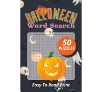 Halloween Word Search: Scary Themed Puzzle Book For Adults, Teens & Seniors | 6x9 Inch 101 Pages 50 Puzzles