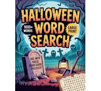 Halloween Word Search: Scary Word Find Puzzles In Large Print For Adults & Seniors