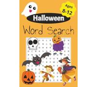 Halloween Word Search: Spooky Puzzles for Kids 8-12