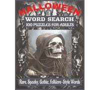 HALLOWEEN WORD SEARCH: This Terrifying Word Search Puzzle Book is packed with 100 spooky, rare, gothic, folklore-style word search themes. This unique ... for Halloween parties, or screen-free fun.