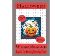 Halloween Word Search: Word Search with Easy to Read Print about Halloween, Trick-or-Treating, Candies and more | 6x9 inches, 110 pages | 55 Puzzles...Gifts for Holidays, Vacations, and Free Time