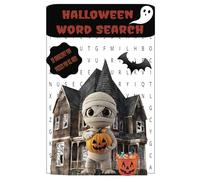 Halloween Word Search: Word Searches with Easy-to-Read Print for Halloween lovers! |6x9 inches, 101 pages|50 Puzzles...Gifts for the Halloween season, Vacations, schools, parties and free time
