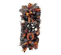 Halloween wreath door hanging wreath festival horror pumpkin wreath house