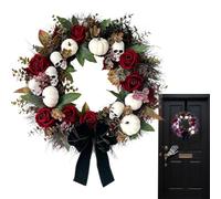 Halloween Wreath - Halloween Front Door Wreath For Outdoor Party