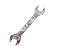 Halloween Wrench, Halloween Bloody Simulation Wrench, Horror Party Decor, PE Material, Cosplay Costume Accessories for Role-Playing, Bars, Gathering, Escape Rooms, Events, Activities, 45x12x3.5cm